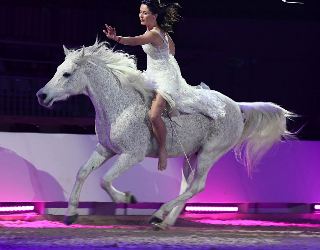 Ascoli Piceno - La performance di Loretta Minollini al 142esimo Derby Italiano di Galoppo